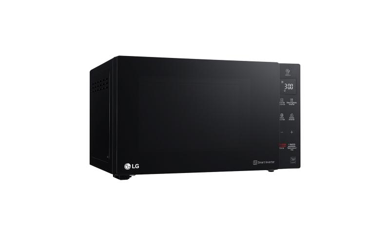 Horno de Microondas LG MS1536GIS NeoChe 1.5 pies Negro con EasyClean y Smart Diagnosis