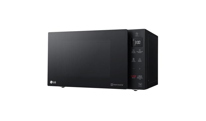 Horno de Microondas LG MS1536GIS NeoChe 1.5 pies Negro con EasyClean y Smart Diagnosis