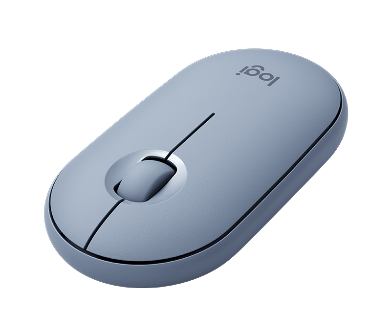 Mouse inalámbrico Logitech Pebble M350 Azul Grafito 910-005773