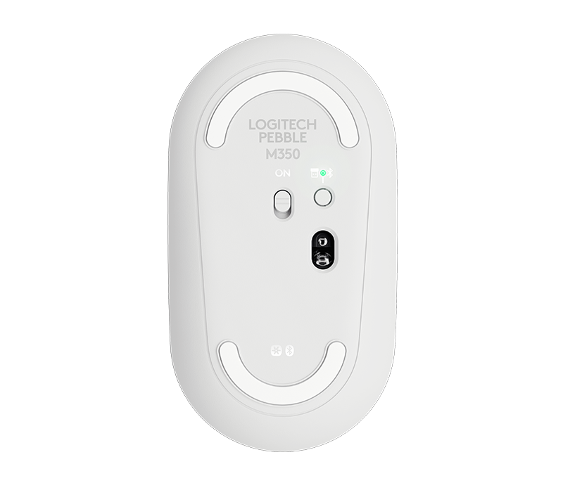 Mouse inalámbrico Logitech Pebble M350 Blanco 910-005770