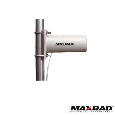 Antena Base Direccional MAXRAD MYP24010, Rango de Frecuencia 2400-2485 MHz, 10 dBi de Ganancia.
