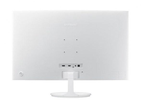 Monitor Samsung Curvo, 32", 1920x1080, HDMI, Display Port, BLANCO