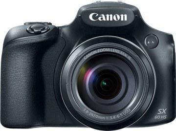 Camara Canon Powershot SX60 HS IS, 16Mpx, 65X Zoom, LCD 2.8”, Bateria De Litio, WIFI, NFC, FullHD, Negro