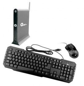 Mini PC QIAN Xiao Q5001 / Core I5/4200 / 4GB / 1TB / HDMI / Endless / Negro