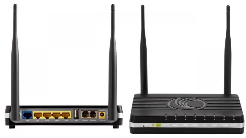 C000000L026A - Ruteador inalámbrico 802.11n 2.4 GHz con Administración Cloud + 2 puertos VoIP + Salida PoE para Suscriptor (C000000L026A) CNPILOTR200P