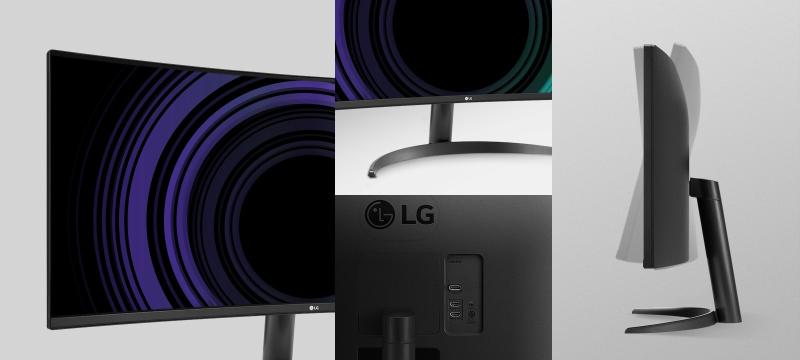Monitor curvo LG UltraWide QHD de 34"