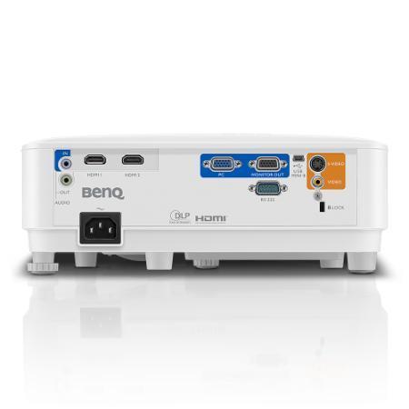 Proyector DLP BenQ MW550 - 3D Ready - 16:10 - Blanco - 1280 x 800 - De Techo, Frontal - 720p - 5000Hora(s) Normal Mode - 10000Hora(s) Economy Mode - WXGA - 20,000:1 - 3600lm - HDMI - USB, 9H.JHT77.13L