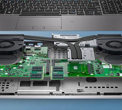 DELL Workstation Precisión Movil 17 7740 - 17.3" FHD - Intel Core I9-9880H 2.3HGz - 32GB -512GB SSD - AMD Radeon Pro WX 7130 8GB -Windows 10 Pro - Garantía 3 Años 1022872753077