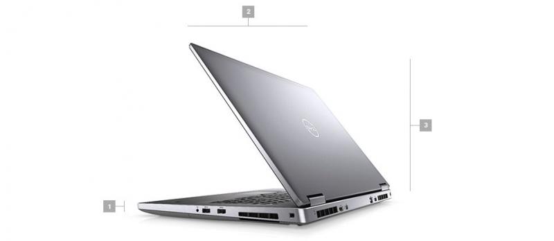 DELL Workstation Precisión Movil 17 7740 - 17.3" FHD - Intel Core I9-9880H 2.3HGz - 32GB -512GB SSD - AMD Radeon Pro WX 7130 8GB -Windows 10 Pro - Garantía 3 Años 1022872753077